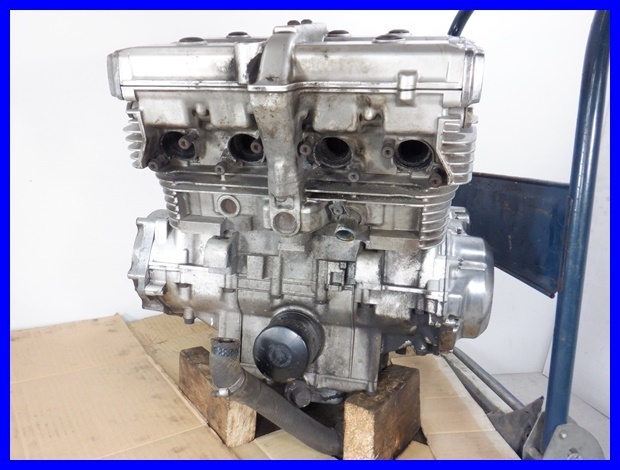 ！☆7E23 GSX400S カタナ GK77A エンジン 実動 走行確認済 好調 動画有