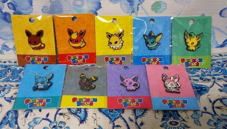 ポケモンセンター ポケモンドールズ ピンズ イーブイシリーズ 全9種