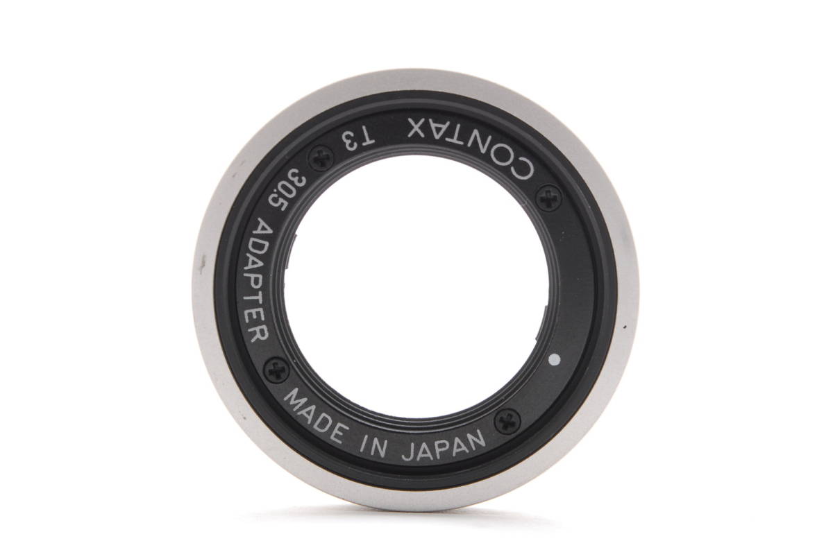 希少付属品○ コンタックス T3 30.5 アダプター contax T3 adapter T3