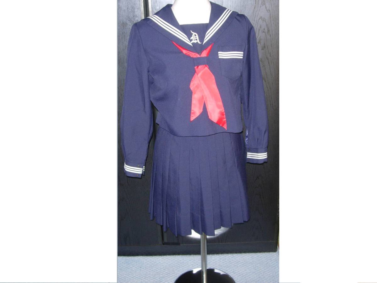 セーラー服 スカート スカーフ 上下セット 