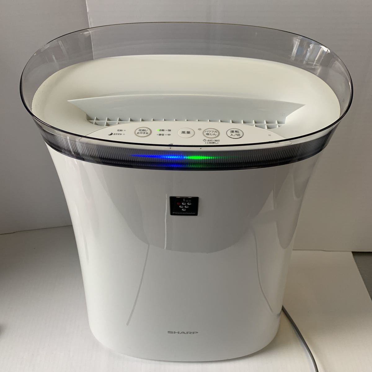 中古美品！SHARP シャープ 空気清浄機 プラズマクラスター FU-J50-W 2019年製 フィルター新品！A437-2106