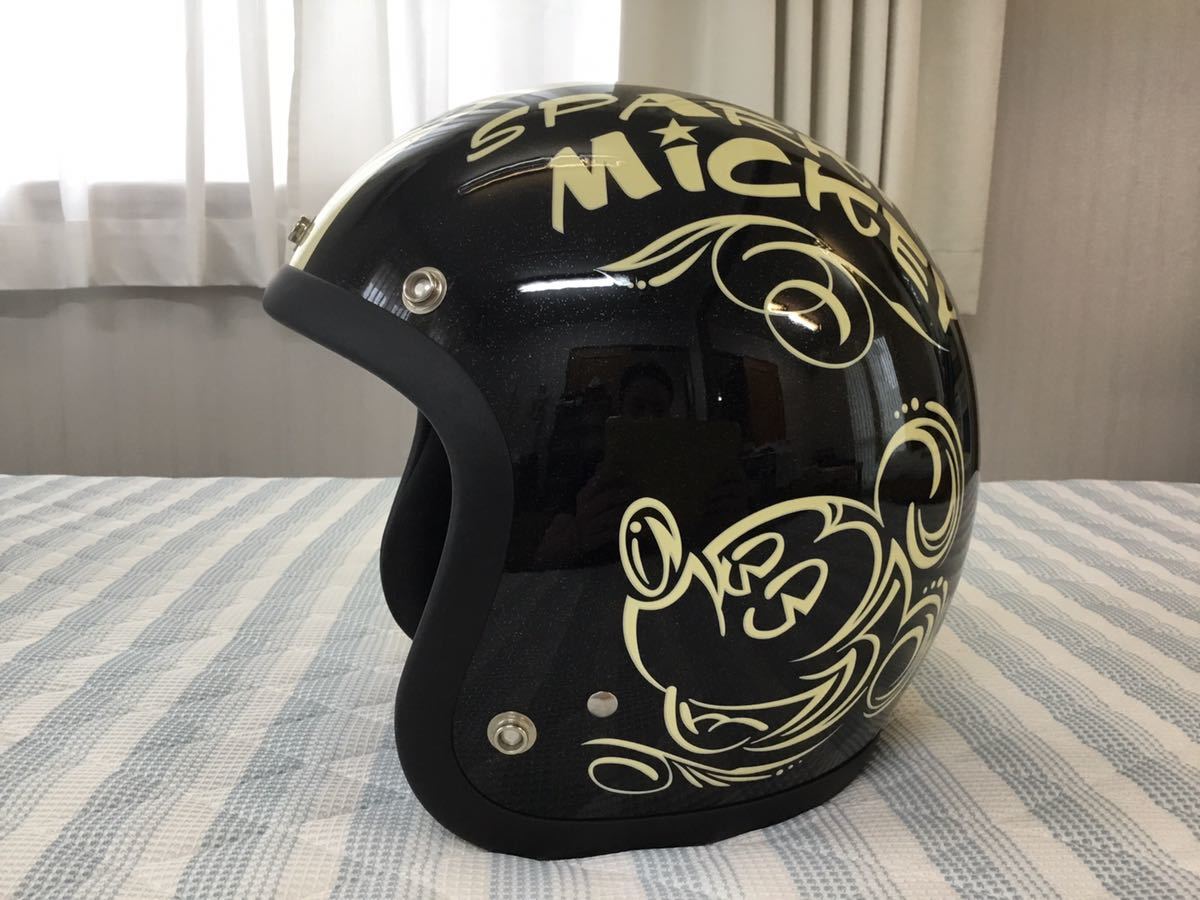 BUCO ベビーブコ ミッキーマウス ブラックラメ サイズM/L 