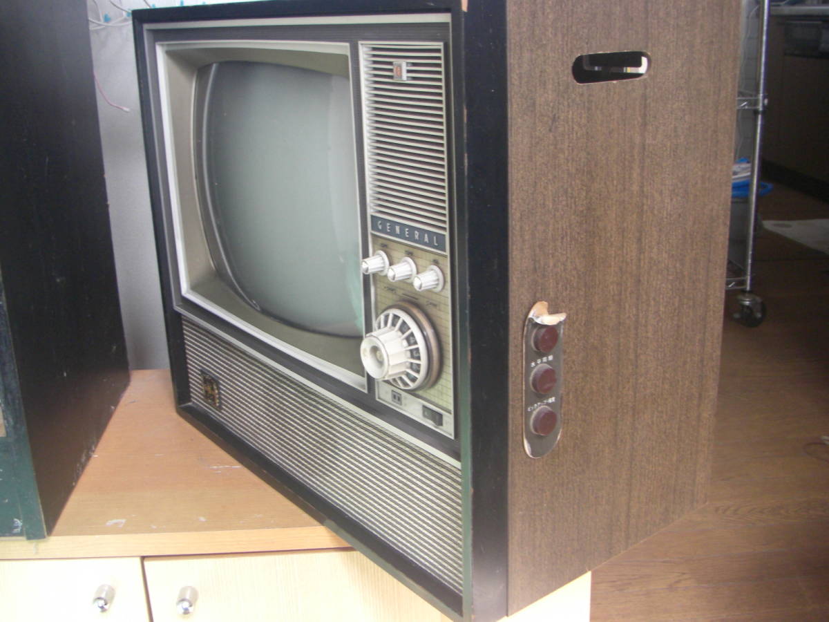 白黒テレビ★レトロ_7