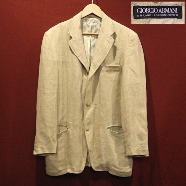GIORGIO ARMANI ジョルジオ アルマーニ イタリア製 80