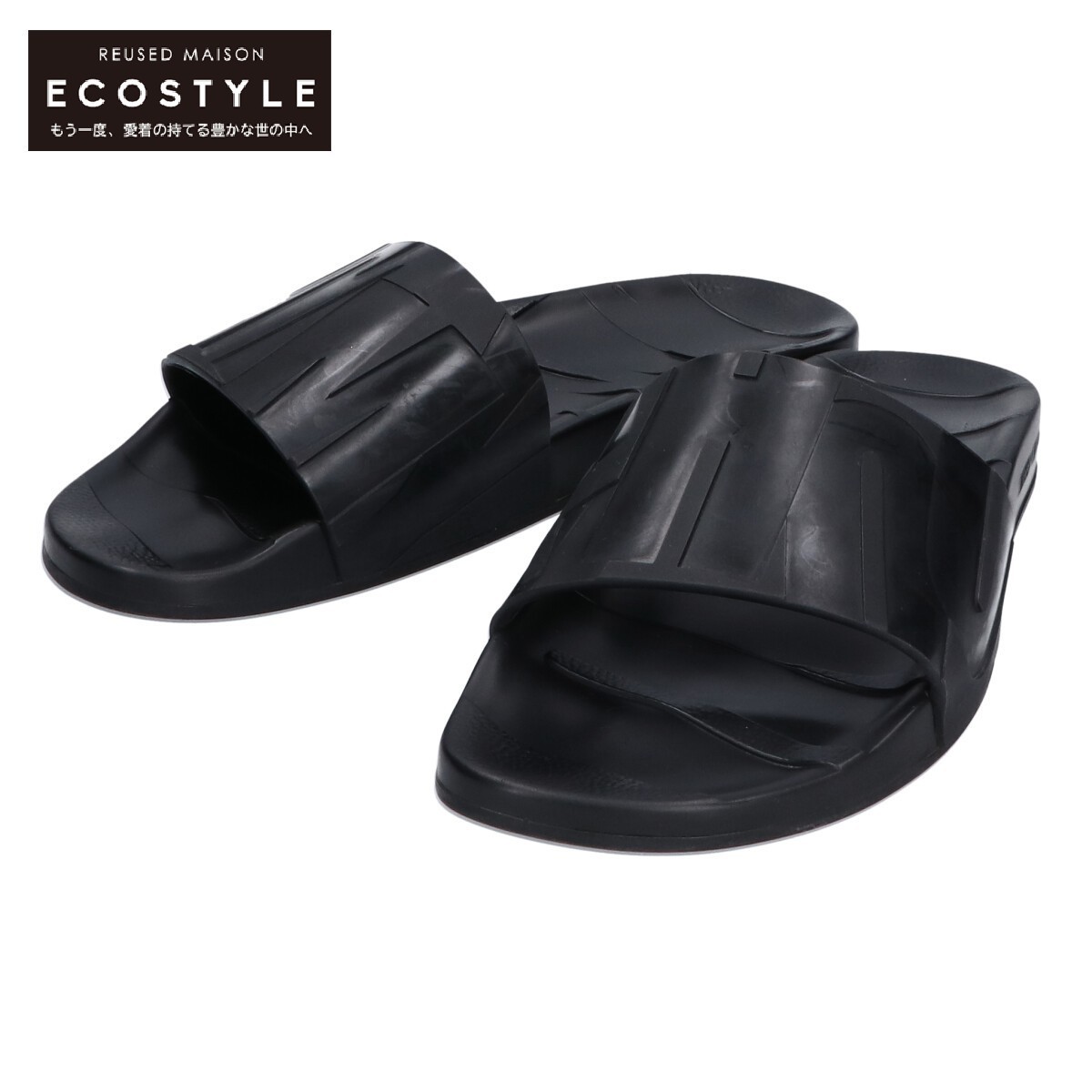 JIMMY CHOO ジミーチュウ ラバーシャワーサンダル シューズ 42