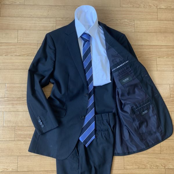 LABEL バーバリー BLACK BURBERRY スーツ ブラックレーベル 36R 36rの