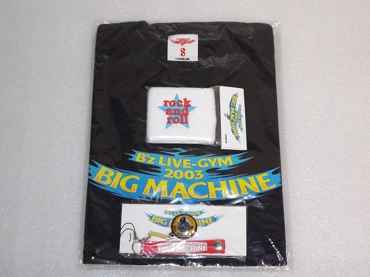 激安 希少 新品 未開封品 B'z LIVE-GYM 2003 BIG MACHINE ツアーグッズ