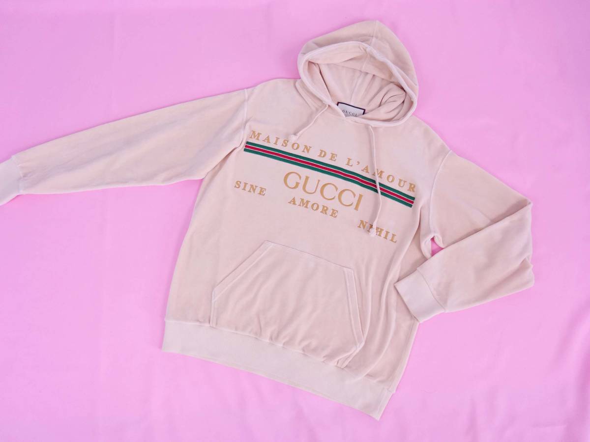Gucci グッチ シェニールパーカー ベロアスウェット Maison de l