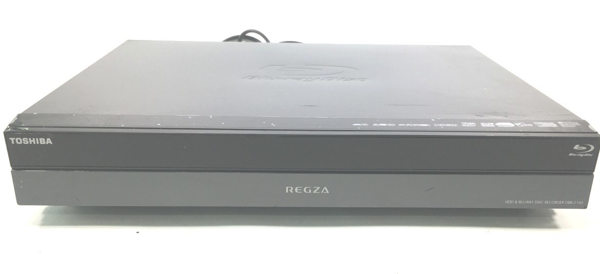 REGZA」ブルーレイレコーダーDBR-Z160詳細不明☆ジャンク扱い