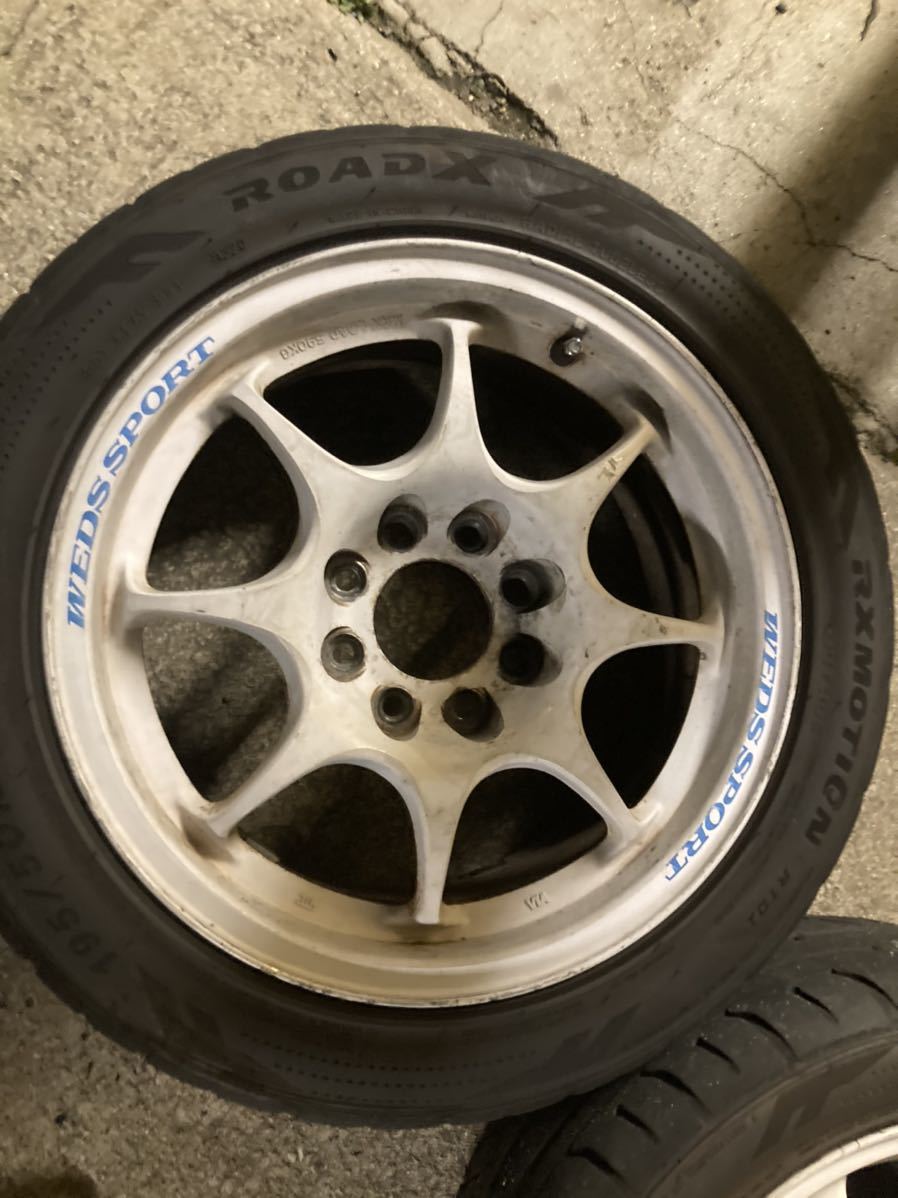 希少 WEDS SPORT ウェッズスポーツ TC-05 15インチ 6.5J +25 PCD 114.3 