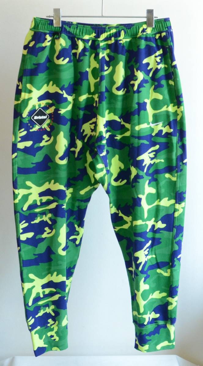 NIKE × FCRB ジャージ セットアップ 迷彩 カモフラ size 上L 下M(ソフ