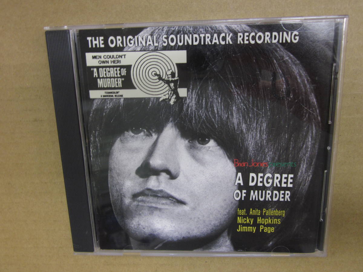 CD/ ROLLING STONES 　BRIAN JONES ブライアン・ジョーンズ/ PRESENTS A DEGREE OF MURDER
