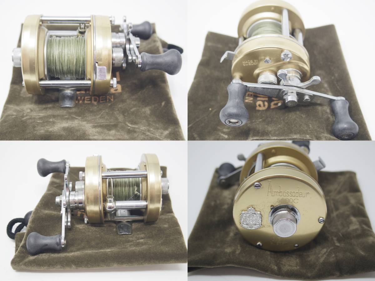 AbuGarcia アブガルシア Ambassadeur アンバサダー 5500C Classic GOLD