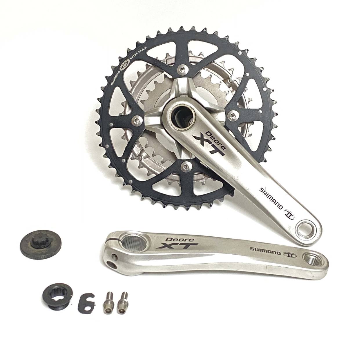 M【中古品】SHIMANO シマノ DEORE XT クランク FC-M771-K 9S 48-36-26T