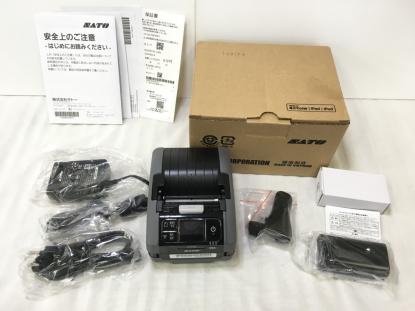 未使用品】SATO モバイル プリンター Petit lapin プチラパン PW208 W