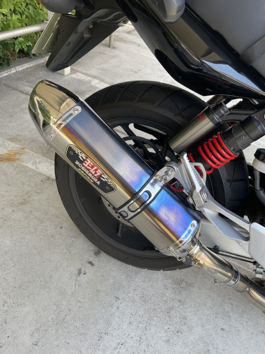 CB400SF ヨシムラ マフラー スリップオン R-77Jサイクロン チタン