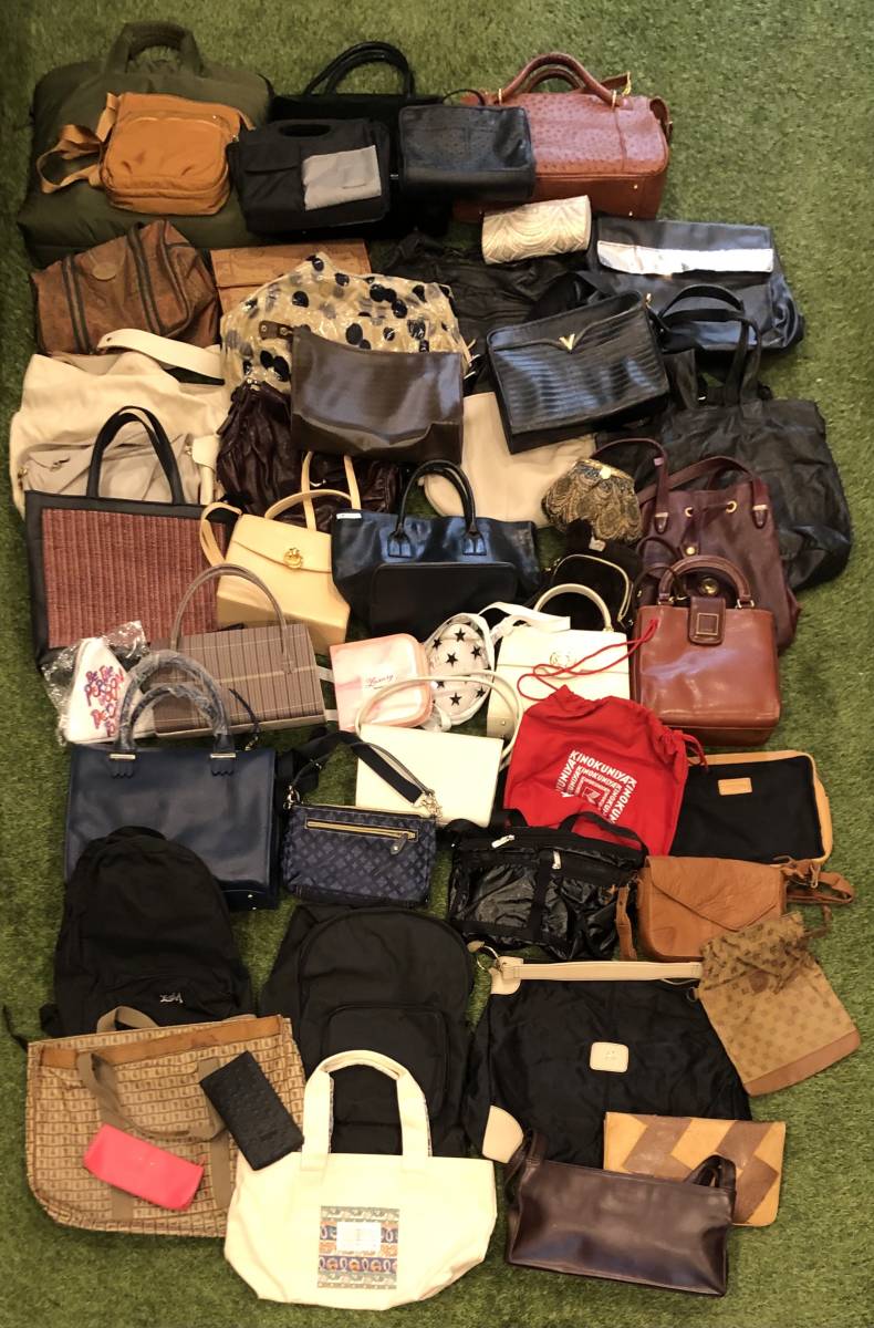 2765 バッグ等 50点 VALENTINO ヴァレンティノ クラッチ ヒロフ エトロ キタムラ ハンド ショルダー バックパック トート 
