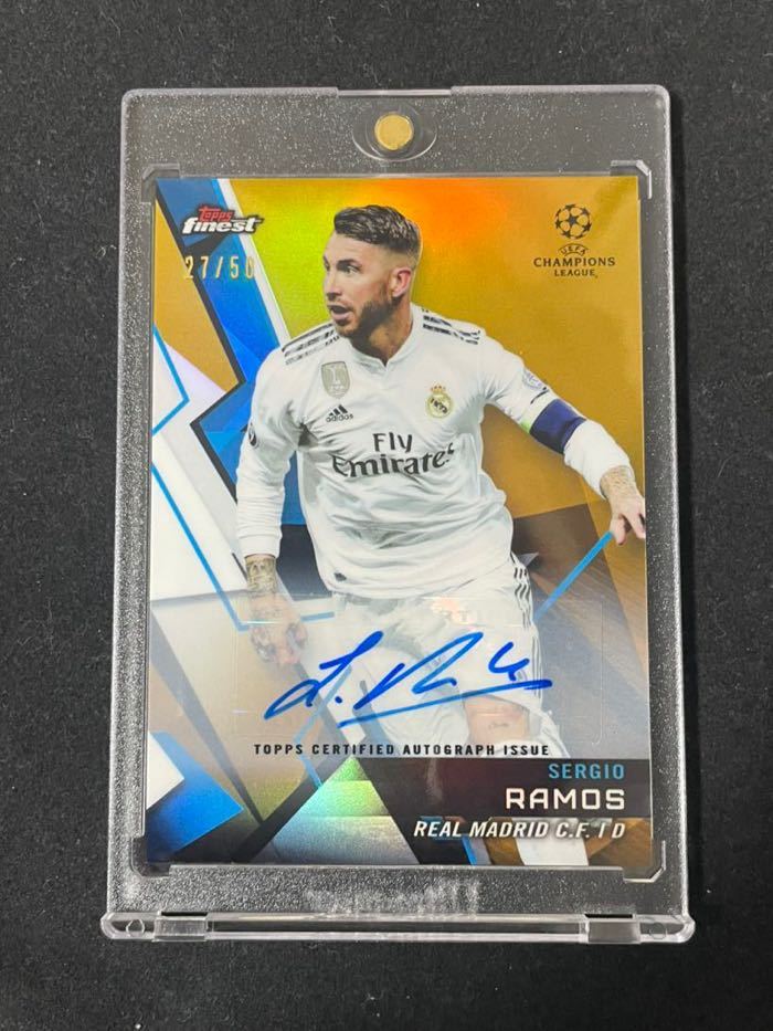Topps Finest Soccer UEFA CL セルヒオ・ラモス(Sergio Ramos Topps Finest Soccer UEFA CL セルヒオ・ラモス(Sergio Ramos