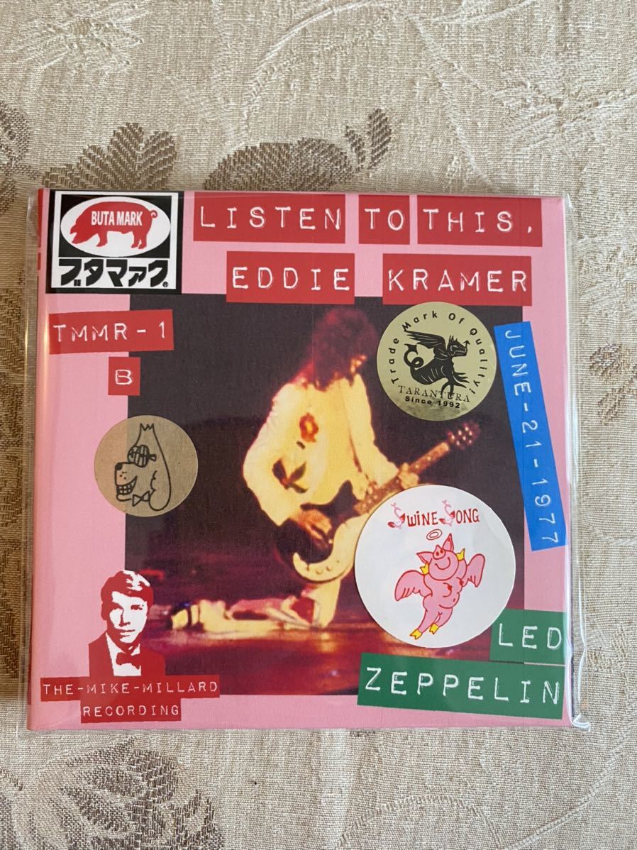 限定SALE，品質保証 Factory sample Led Zeppelin &ldquo;Listen To This Eddie Kramer&rdquo; Tarantura family(Led Zeppelin)｜売買されたオークション情報、yahooの商品情報をアーカイブ公開 - オークファン Led Zeppelin