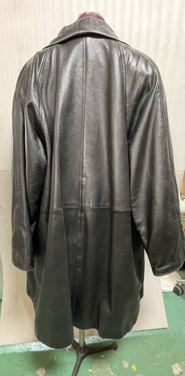 ⑥ LOEWE Madrid 1846 革ジャン レザージャケット コート 42サイズ