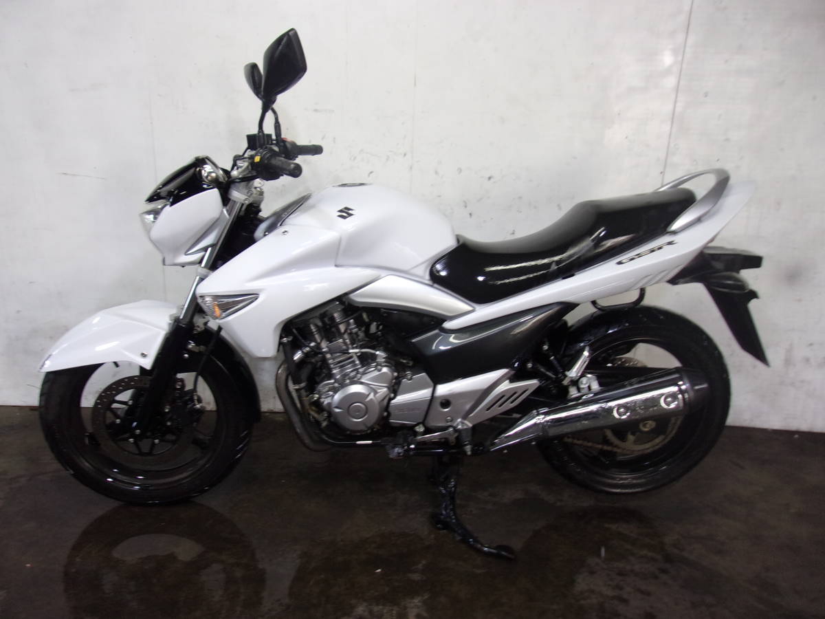 スズキ - GSR250 Yahoo!オークション GSR250（LC6GJ55D001） ☆始動 
