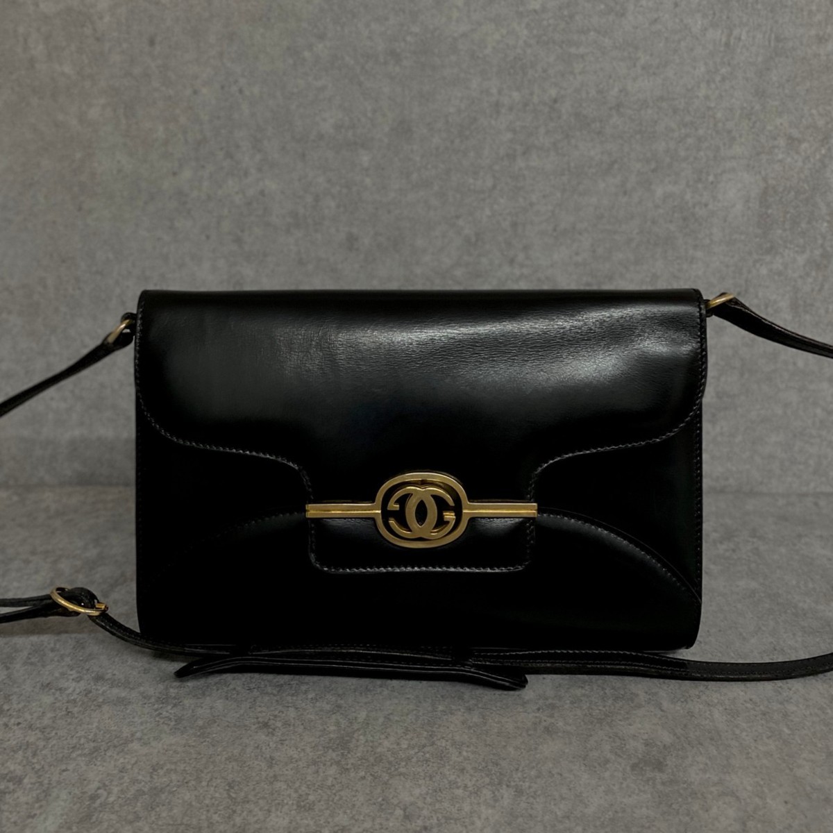 □1円 極 美品 □GUCCI オールドグッチ 70s ヴィンテージ GG ロゴ 金具 