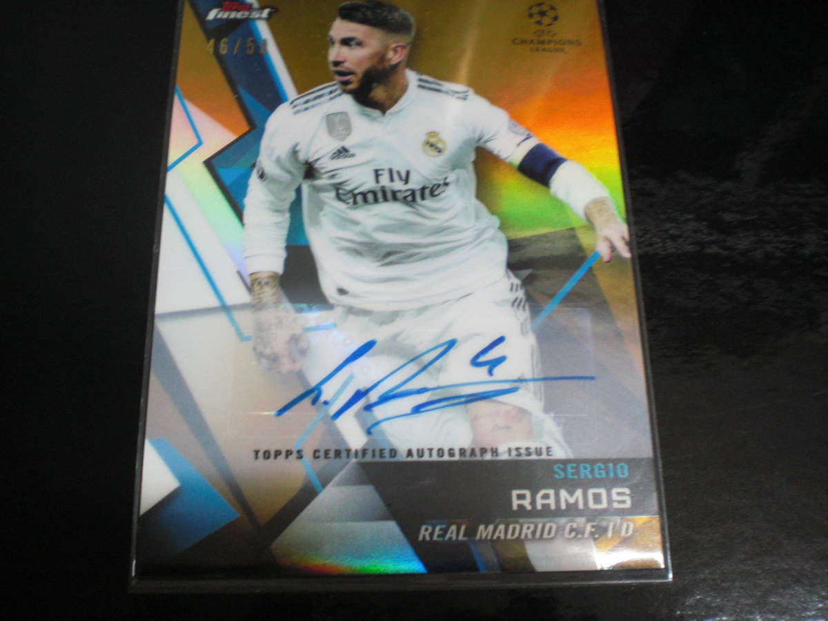 SERGIO RAMOS セルヒオ・ラモス（レアル・マドリー）直筆サイン 初期