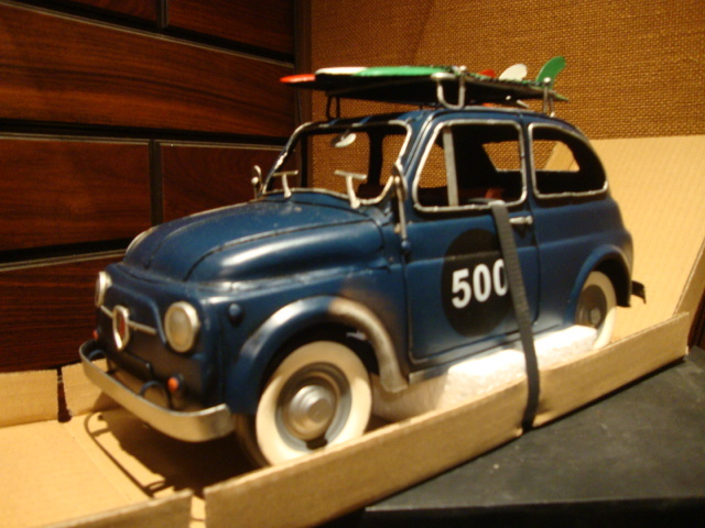 ブリキ FIAT フィアット チンクェチェント ５００ ハンドメイド 置物 もう１個ありました(ブリキ)｜売買されたオークション情報、yahooの商品情報をアーカイブ公開 - オークファン その他