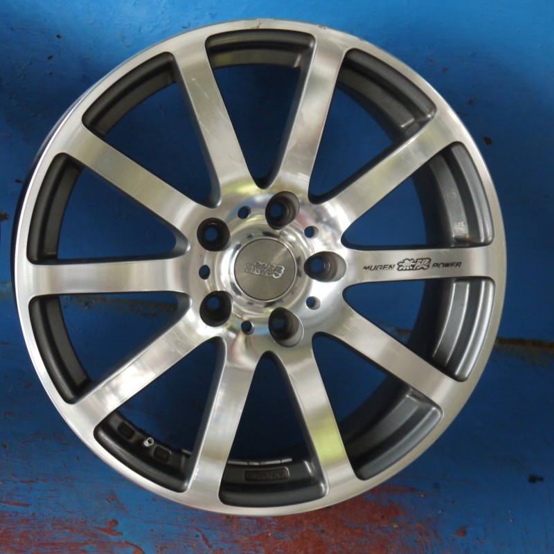 無限　MUGEN NR　17インチ　7J+53　5穴114.3　アルミホイール　4本セット