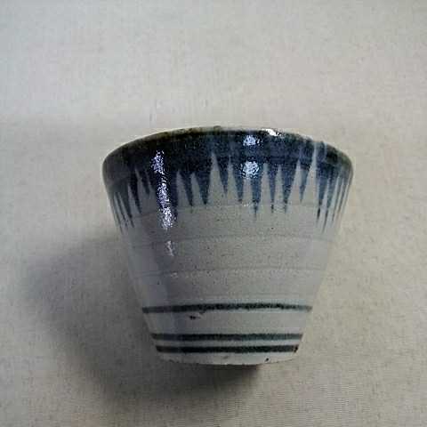 古伊万里 蕎麦猪口 - | 雨降り文 Yahoo!オークション 陶磁器 底上げ