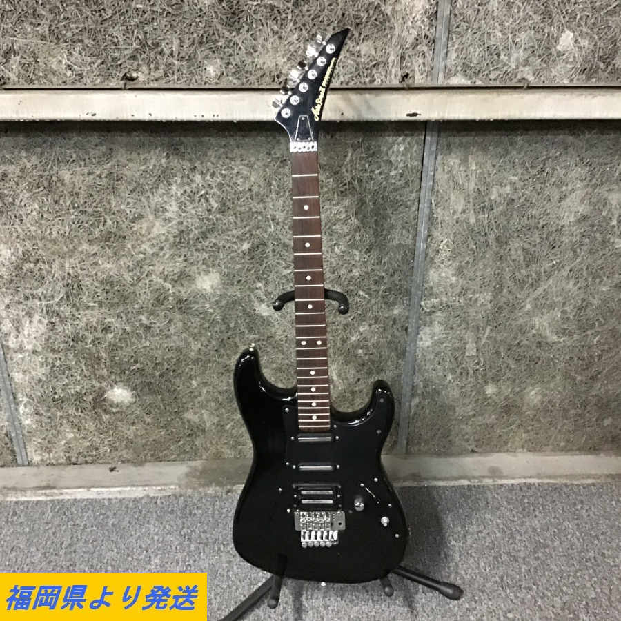 Aria Pro Ⅱ アリアプロ DIAMOND シリーズ エレキギター ピックアップを叩き出力音確認済 ブラック系★現状品【福岡】
