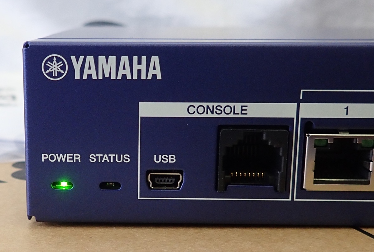 ◎保管品 YAMAHA ルーター RTX830 2018年製 NTT西日本 Biz Box