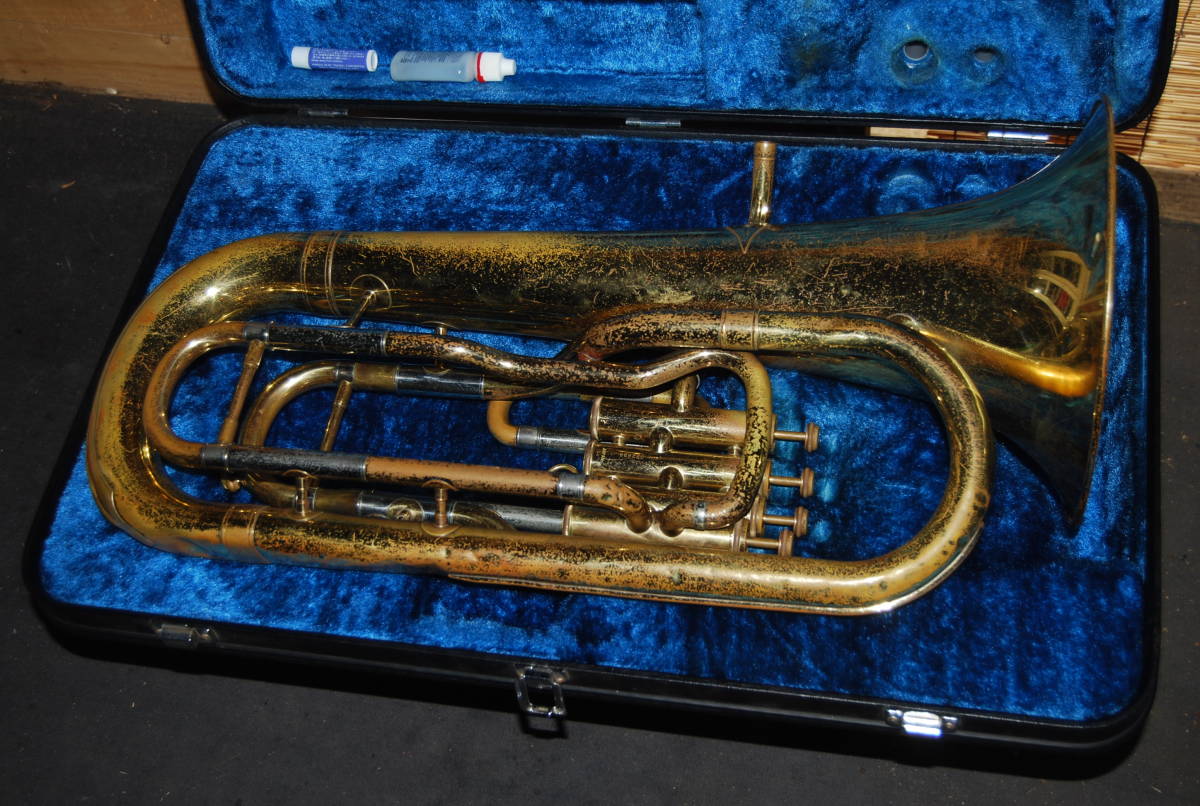 ヤマハ ユーフォニアム YEP 321 used/動作未確認のためジャンクで 検