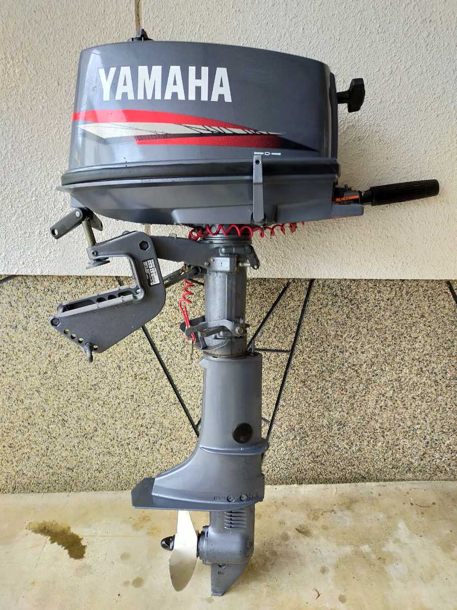 YAMAHA】小型船舶用船外機 6E3K ヤマハ 5馬力 03年6月 【ジャンク