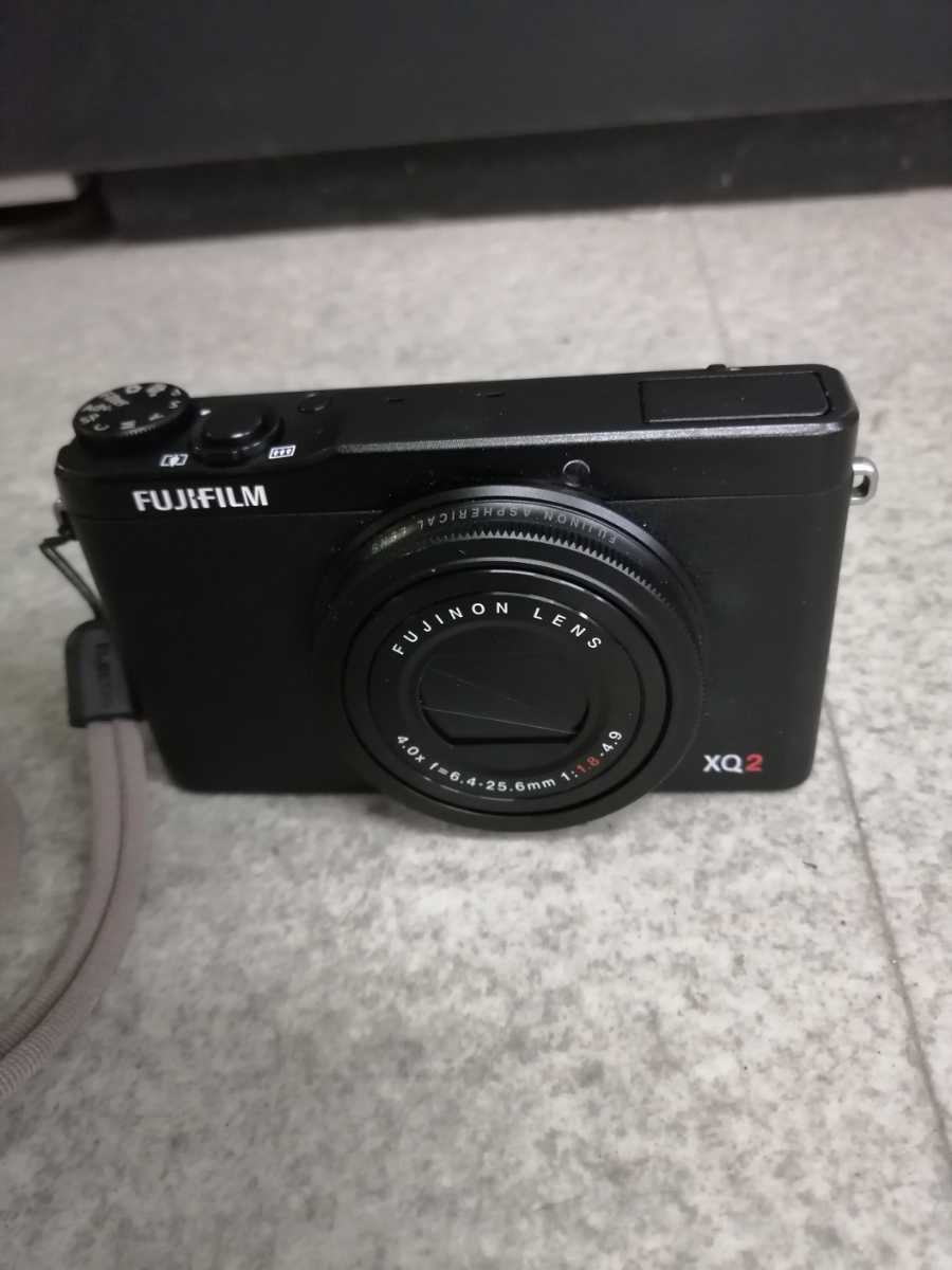 0704-13 FUJIFILM 富士フィルム XQ2 ブラック フジフィルム