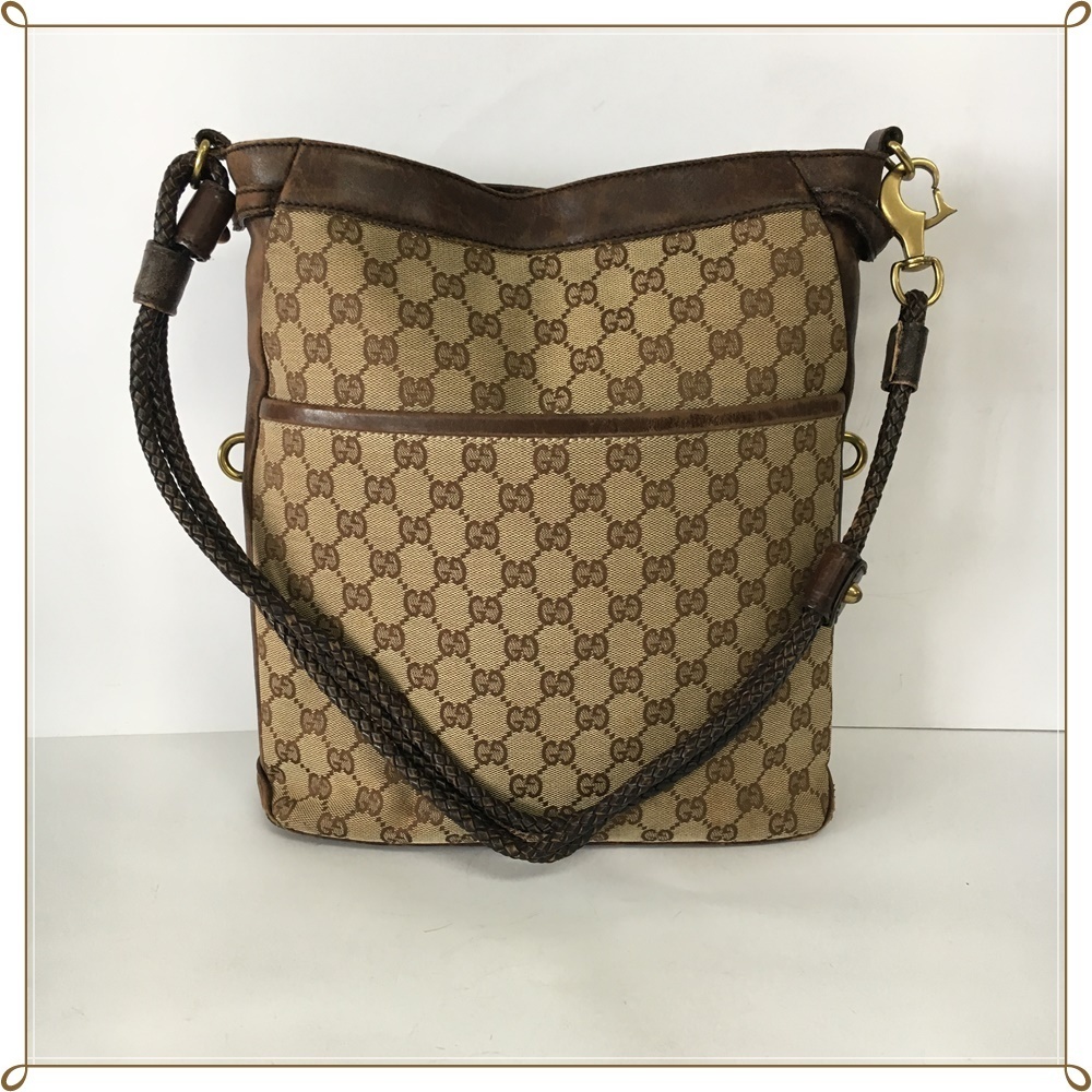 GUCCI ショルダーバッグ グッチ 0 GGキャンバス GG柄 ロゴ入り