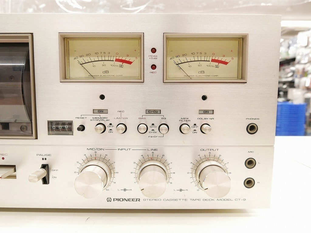 J Pioneer CT-9 カセットデッキ パイオニア 191912 Pioneer CT9