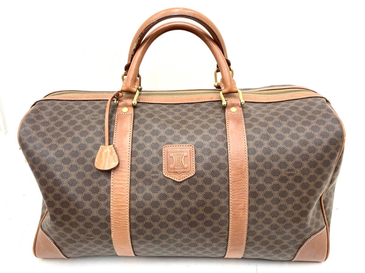 セリーヌ ボストンバッグ CELINE マカダム マカダム柄 (セリーヌ 