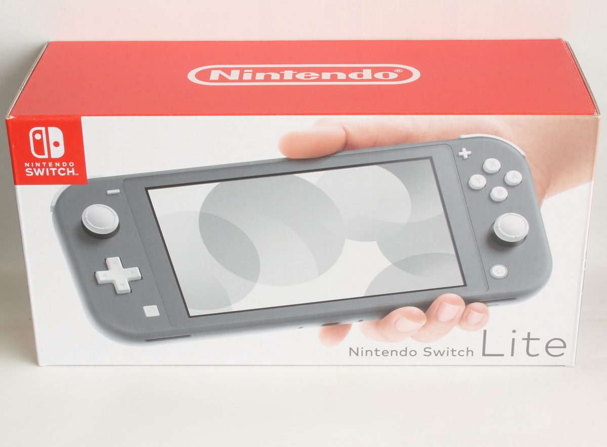 保証あり・ほぼ未使用・24時間以内発送・switch lite グレー スイッチ