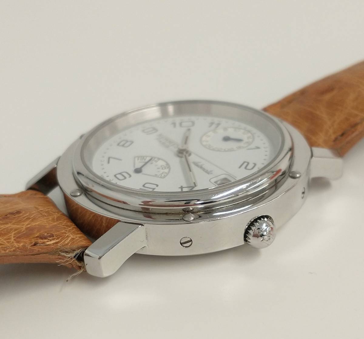 HERMES エルメス クリッパー・パワーリザーブ ドゥブルトゥール CL5 