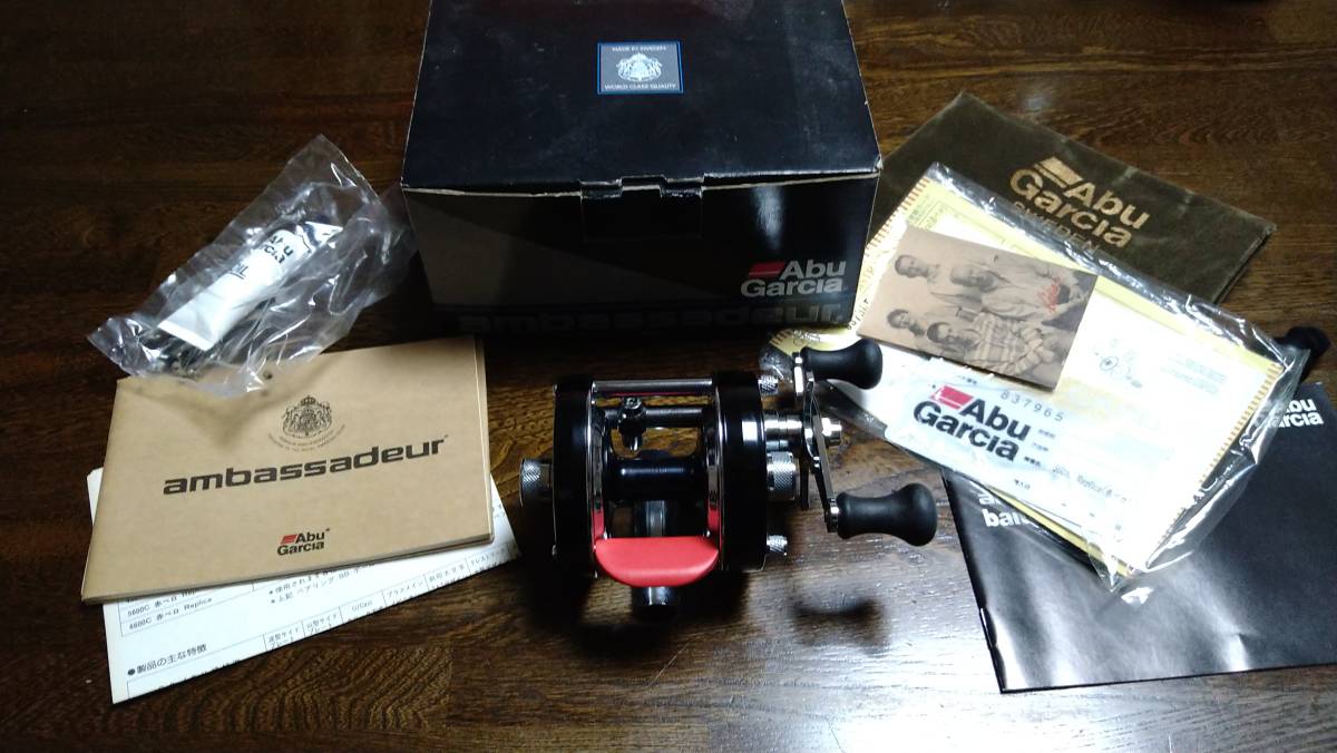 激安大特価，2025 品 アブ アンバサダー5600c 赤ベロ abu ambassadeur(アブガルシア)｜売買されたオークション情報、yahooの商品情報をアーカイブ公開 - オークファン アブガルシア