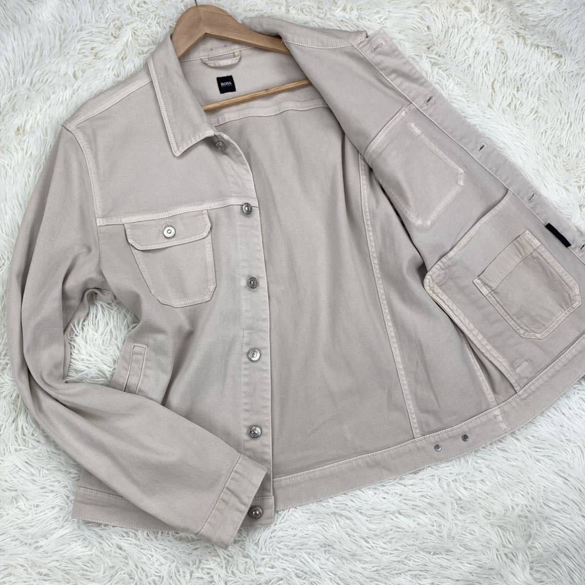 上品な佇まい】HUGO BOSS ヒューゴボス デニムジャケット ブルゾン G