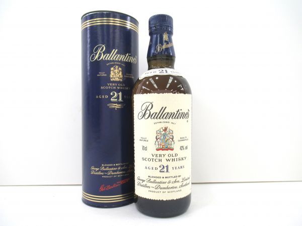 古酒 Ballantine's バランタイン 21年 VERY OLD ベリー オールド