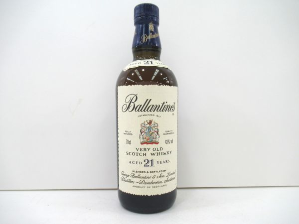 古酒 Ballantine's バランタイン 21年 VERY OLD ベリー オールド