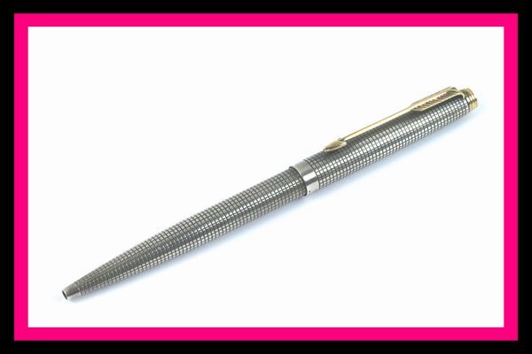 PARKER パーカー 75 スターリングシルバー シズレ ノック式ボールペン