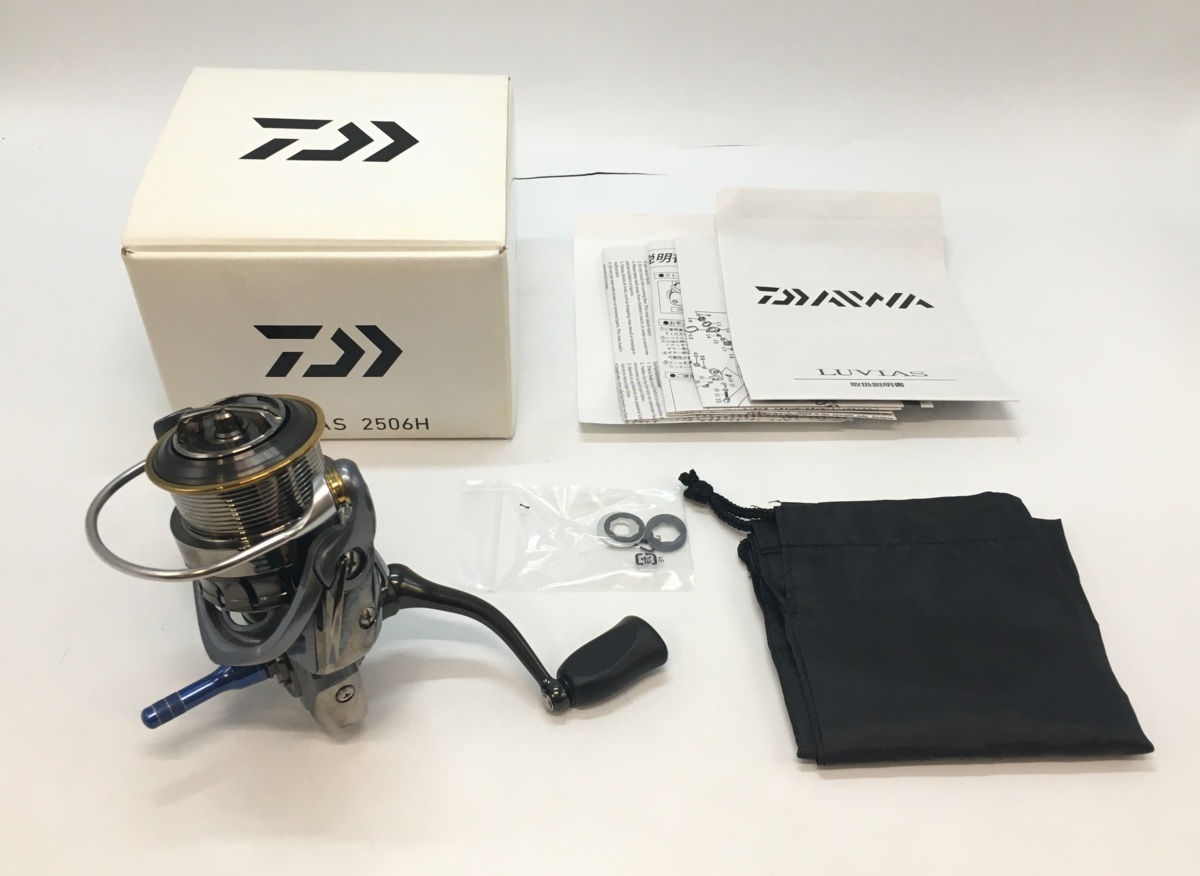 DAIWA/ダイワ 15 LUVIAS/ルビアス 2506H スピニングリール ※コリ感有