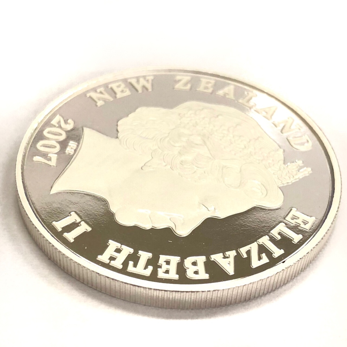 ニュージーランド 1ドル 2007年 プルーフ銀貨幣 プルーフ