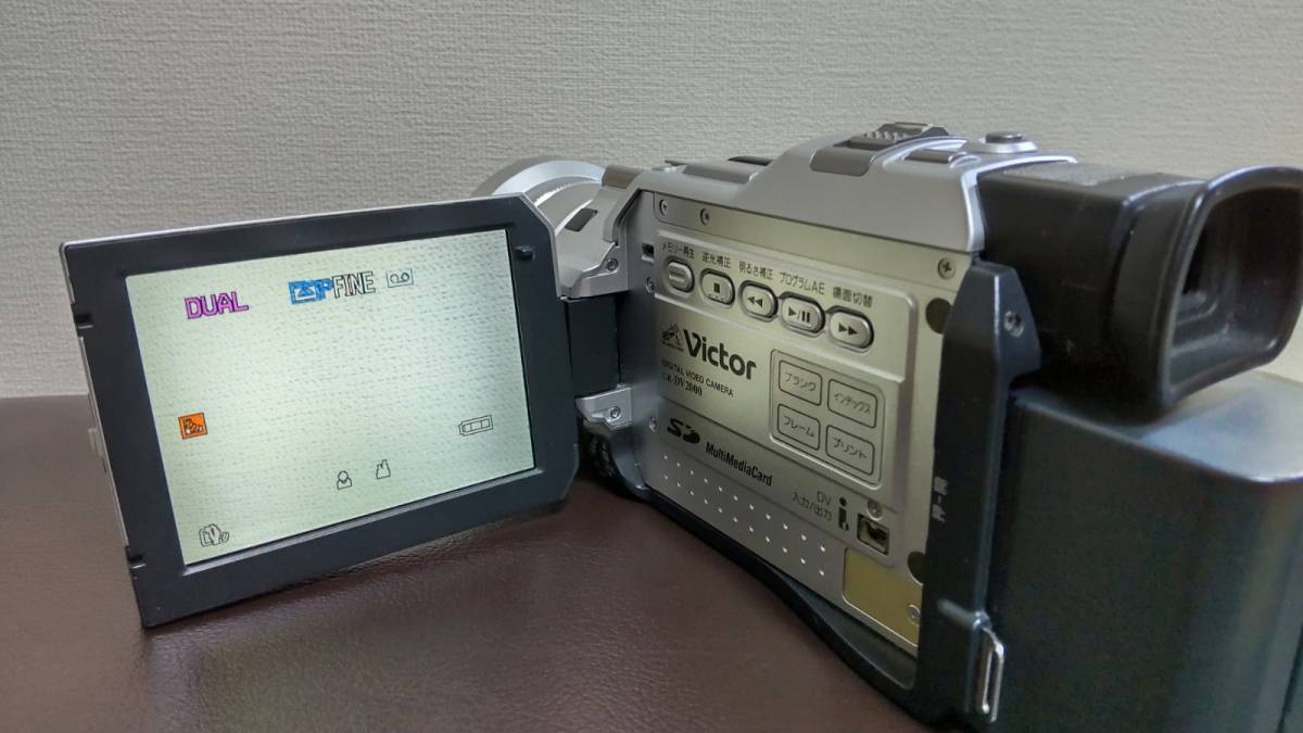 1円スタート】☆ 動作確認済 Victor GR-DV2000 miniDV デジタルビデオ