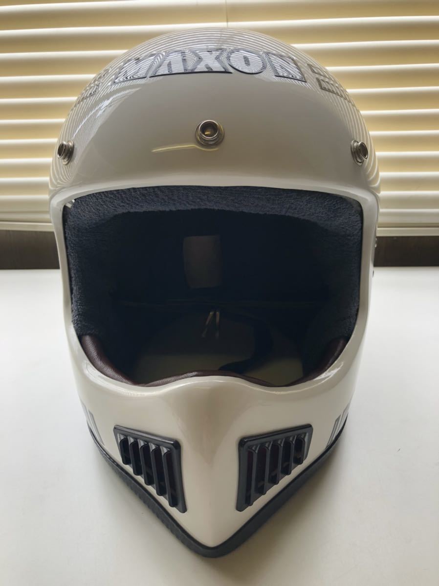 ビンテージ　オフロードヘルメット　maxson_3
