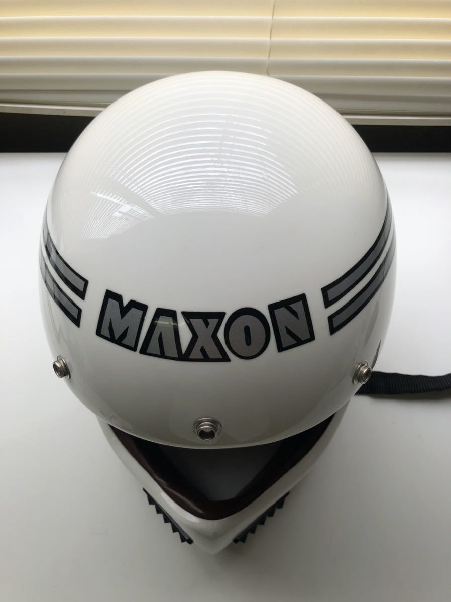 ビンテージ　オフロードヘルメット　maxson_6
